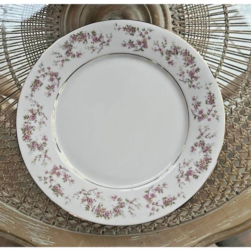 Laklain Garden 10.5” Dinner Plates Dankotuwa Fine China